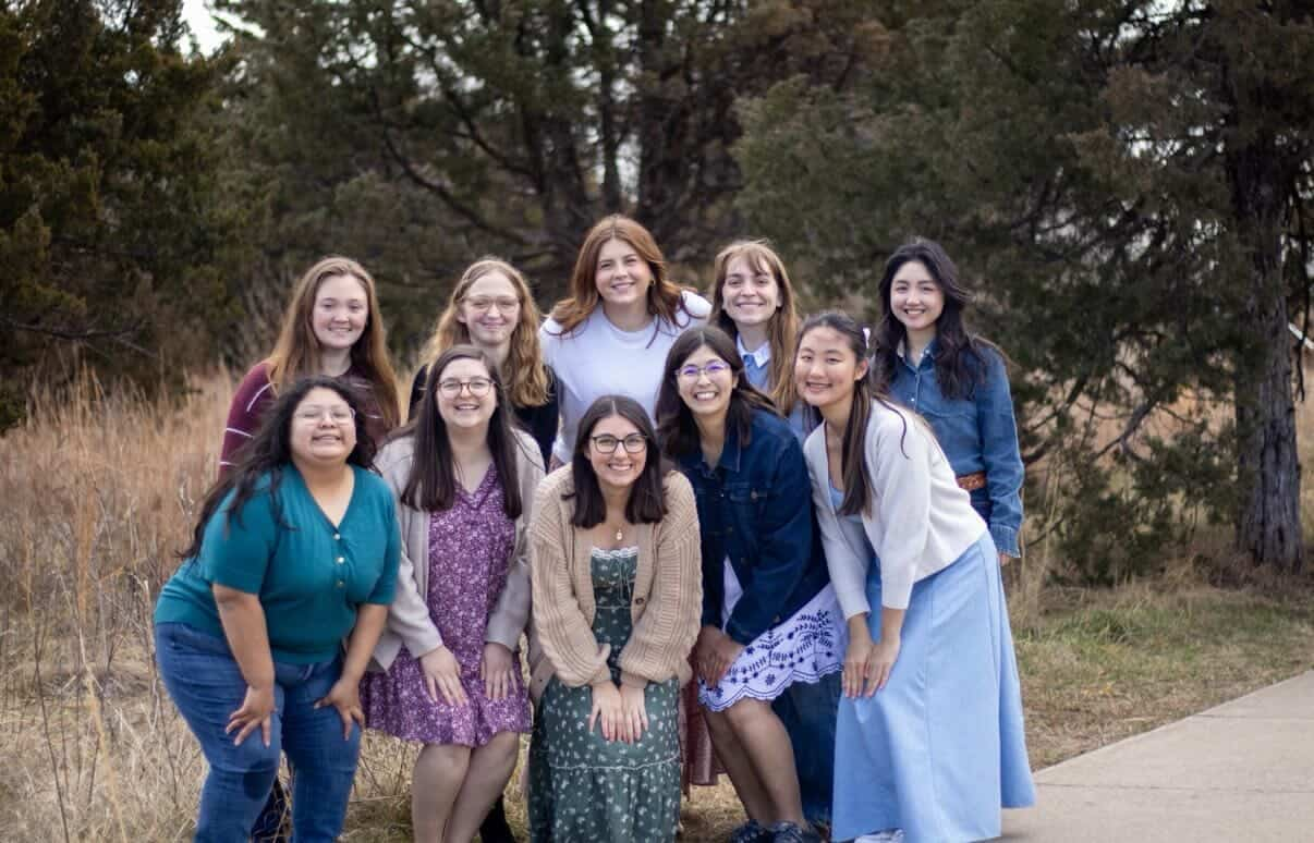 Femme Fideles women gathered together